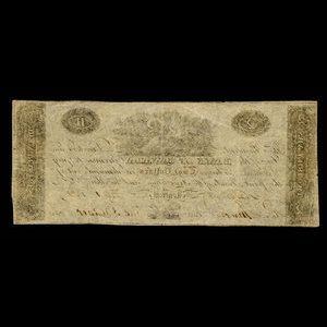Canada, Bank of Canada, 2 dollars : 1 février 1822
