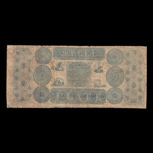 Canada, Banque de Ottawa, 10 dollars : 1 avril 1837
