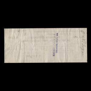 Canada, Cité de Chicoutimi, 1 dollar : 21 juin 1933