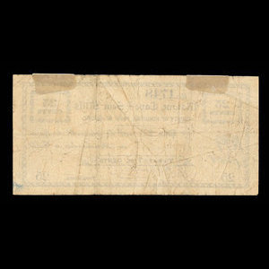Canada, Matane, Cape & Sem Mills, 25 cents : 4 novembre 1899