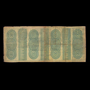 Canada, Union Bank of Montreal, 50 dollars : décembre 1840