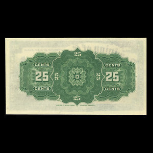 Canada, Dominion du Canada, 25 cents : 2 janvier 1900