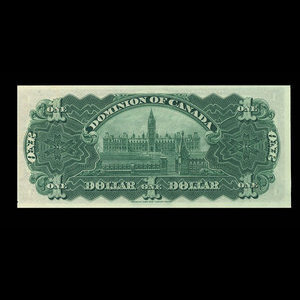 Canada, Dominion du Canada, 1 dollar : 3 janvier 1911