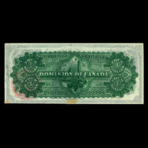 Canada, Dominion du Canada, 4 dollars : 1 mai 1882