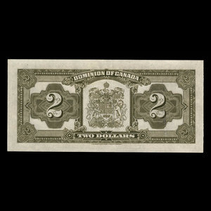 Canada, Dominion du Canada, 2 dollars : 23 juin 1923