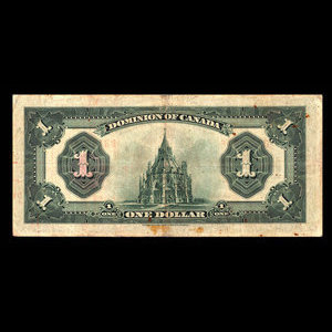 Canada, Dominion du Canada, 1 dollar : 2 juillet 1923