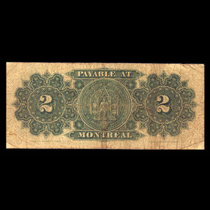 Canada, Dominion du Canada, 2 dollars : 1 juin 1878