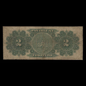 Canada, Dominion du Canada, 2 dollars : 1 juin 1878