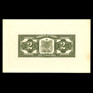 Canada, Dominion du Canada, 2 dollars : 2 juillet 1923