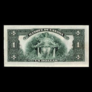 Canada, Banque du Canada, 1 dollar : 1935