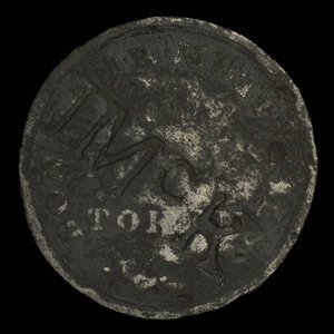 Canada, Traversier Lauzon, 4 pence : 1821