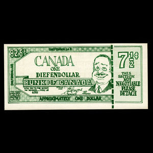 Canada, inconnu, 92 1/2 cents : 1963