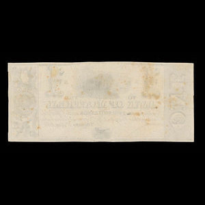 Canada, Banque de Montréal, 1 dollar : 1 mai 1849