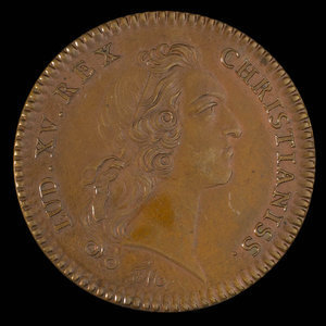 France, Louis XV, aucune dénomination : 1755