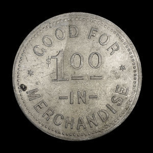Canada, Leeson & Scott, 1 dollar : 1909