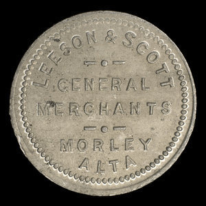 Canada, Leeson & Scott, 5 cents : 1909