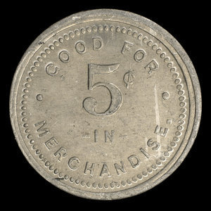 Canada, Leeson & Scott, 5 cents : 1909