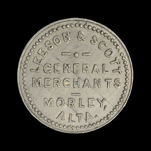 Canada, Leeson & Scott, 1 cent : 1909
