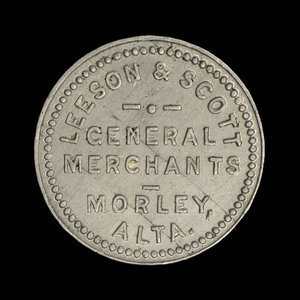 Canada, Leeson & Scott, 1 cent : 1909