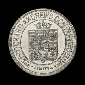 Canada, Pritchard & Andrews, aucune dénomination : 1920