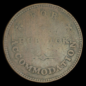 Île de Man, inconnu, 1/2 penny : 1830