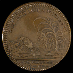 France, Louis XV, aucune dénomination : 1754