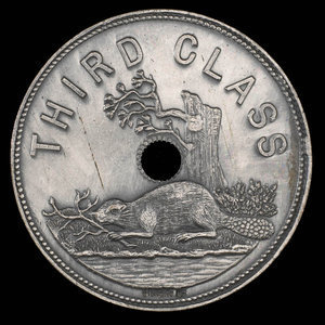 Canada, inconnu, 1 tarif de troisième classe : 1947