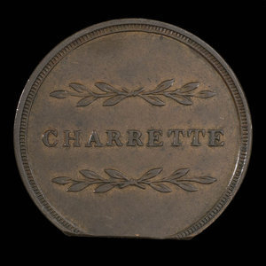 Canada, Thomas Porteous, 1 charrette : 1808