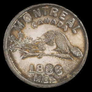 Canada, M.E. Lymburner, aucune dénomination : 1886