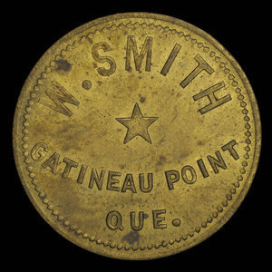 Canada, W. Smith, 5 cents : 1889