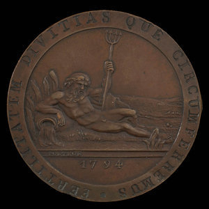 Canada, Copper Company of Upper Canada, 1/2 penny : 1794