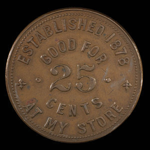 Canada, Jas. Goodall, 25 cents : 1895