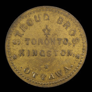 Canada, Stroud Brothers, 1 livre de thé : 1895