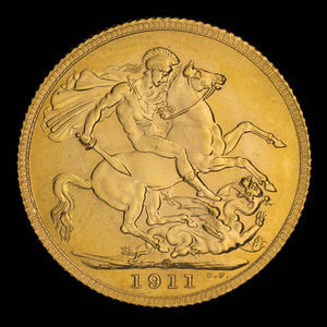 Canada, Georges V, 1 souverain : 1911