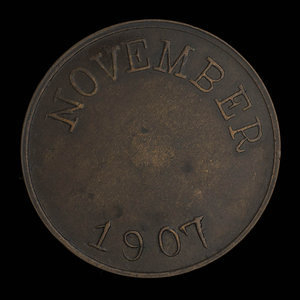 Canada, Royal Mint, 50 cents : novembre 1907