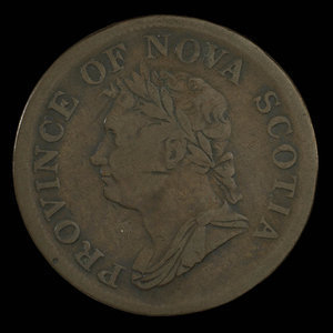 Canada, Province de la Nouvelle-Écosse, 1 penny : 1832