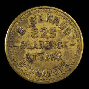 Canada, E. Renaud (fils), 1/2 pain : 1910
