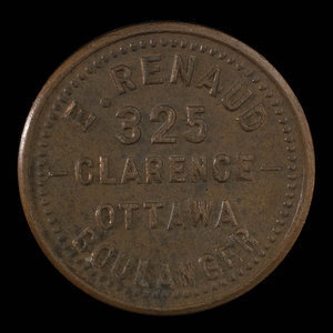 Canada, E. Renaud (fils), 1/2 pain : 1910