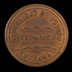 Canada, Orphelinat St-Joseph, 10 centins : 1891