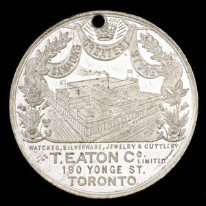 Canada, Eaton's, aucune dénomination : 1897