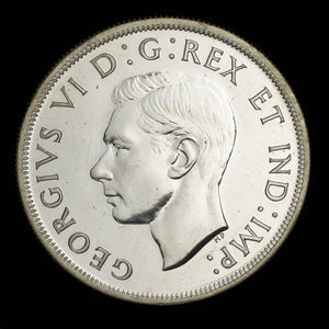Canada, Georges VI, 1 dollar : 1945