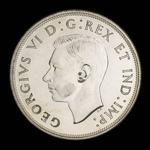 Canada, Georges VI, 1 dollar : 1947