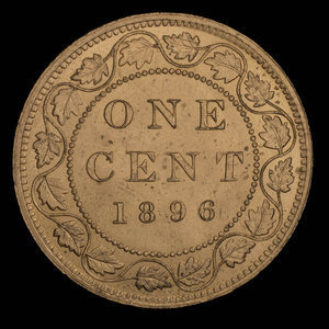 Canada, Victoria, 1 cent : 1896