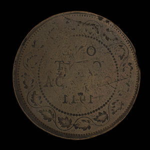 Canada, Édouard VII, 1 cent : 1911