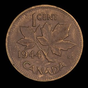 Canada, Georges VI, 1 cent : 1944