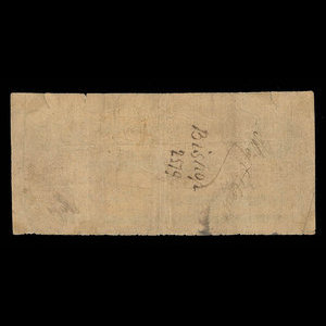Canada, Banque de Montréal, 10 dollars : 5 mai 1852