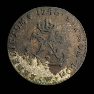 France, Louis XV, 2 sous : 1746