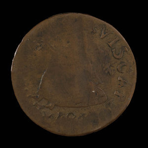 Canada, inconnu, 1/2 penny : 1811