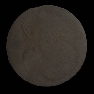 Canada, inconnu, 1/2 penny : 1838