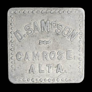 Canada, D. Sampson, 25 cents : 1917